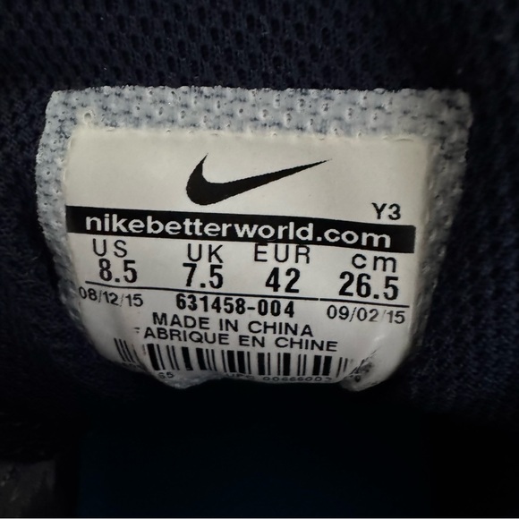 Nike Vapor 9.5 Tour 2015 Wolf Grey Blue Black Mens 8.5 Womens 10 631458-004 READ - Picture 15 of 15
